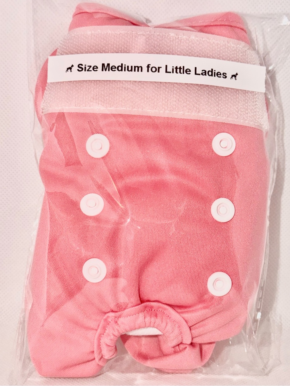 EUC REUSABLE WASHABLE BARBIE PINK SMALL GIRL SIZE MEDIUM NAPPY*PLS SEE DESCRIPT.